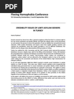 Download Credibility issues of LGBTI asylum seekers in Turkey by LGBT Asylum News SN64156031 doc pdf