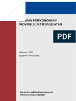 Laporan Perekonomian Provinsi Sumatera Selatan Februari 2023