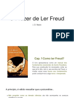 O Prazer de Ler Freud - Cap. 1 e 2 - CIBELLY