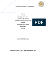 Docente: Unidad de Aprendizaje: Alumno: Matricula:: UANL - Facultad de Ciencias de La Comunicación