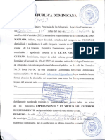 Acto de Emplazamiento, Demanda de Divorcio Por Incompatibilidad de Caracteres