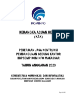 KAK Jasa Kontruksi BBPSDMP Kominfo Makassar