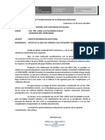 Oficio #05-2022-Mimp Aurora-Cem Contumaza-Psicologia Señor: Cap. Pnp. Jorge Luis Palomino Avalos Comisario PNP Tembladera
