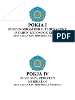 Pokja I: Buku Program Kerja Tahunan PKK (5 Tahun) Kelompok Kerja I