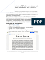 Use Nosso Marca Texto de PDF Online para Destacar Texto em Seus Documentos Gratuitamente