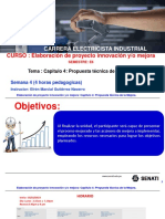 Carrera Electricista Industrial: CURSO: Elaboración de Proyecto Innovación Y/o Mejora