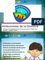 Atribuciones de La Directiva Avt