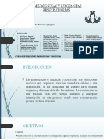 Emergencias Y Urgencias Respiratorias: DOCENTE: Dr. Elito Mendoza Quijano