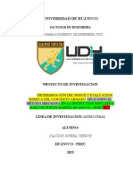 Universidad de Huánuco: Programa Académico de Ingeniería Civil