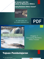 Chapter 3 Emerging Business Ethics Issues