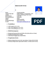 Curriculum Vitae: Personal Data