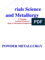 UNIT IV - Lect 1 Powder Metallurgy