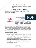 Andreani, Kimberly-Clark y Scienza Comparten Sus Políticas de Preservación Medioambiental