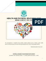 Health and Physical Education (502) : GRADE XI AND XII - 2023-2024