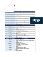 Calendario Examenes Ii Semestre 2023.