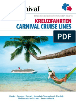 Carnival Cruise Lines Katalog 2012-2013 (Schweiz / DE)