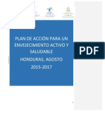 Plan de Accion para Un Envejecimiento Activo y Saludable 2015-2017