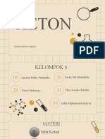 Keton: Analisis Bahan Organik