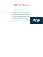 TMR To SRS Transfer: Process Flow