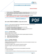 Producto Academico 03 de Computación Ii: Instrucciones Generales