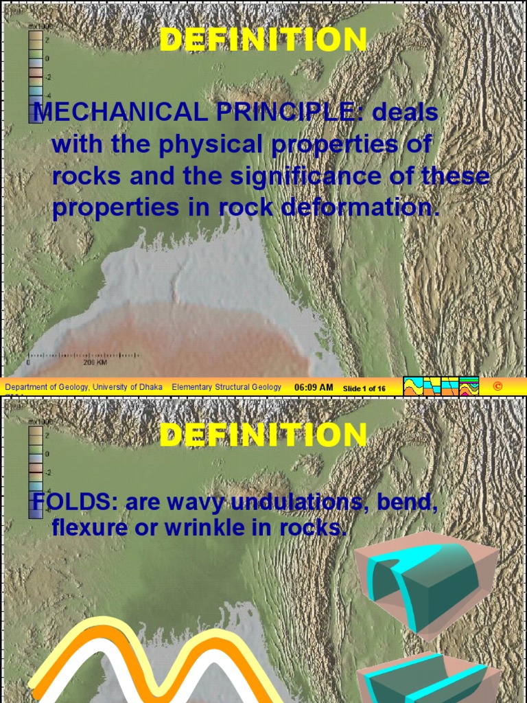 Mechanical Principle: Deals With The Physical Properties of Rocks and ...