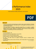 Logistics Performance Index 2023: A Brief Summary & India's Performance Over The Years