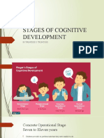 STAGES OF COGNITIVE DEVELOPMENT -