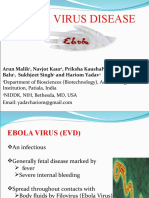 Ebola Virus Disease: Arun Malik, Navjot Kaur, Priksha Kaushal, Mehak, Ankita Balu, Sukhjeet Singh and Hariom Yadav