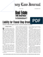 Liability For Flawed Shop Drawings