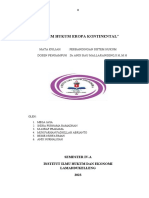 Sistem Hukum Eropa Kontinental