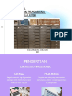 Bab 6 Kebutuhan Sarana Dan Prasarana Di Unit Kerja Rmik: Riska Pradita, A.Md, SKM 2021