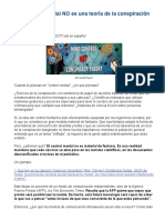 El Control Mental NO Es Una Teoría de La Conspiración - Los Dueños Del Circo