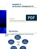 Fundamentals of Human Resource Management Chapter 1