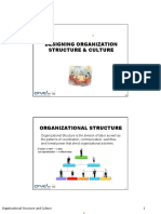 Organizational Structure and Culture
