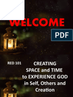 RED-101 Intro and Sacred Space