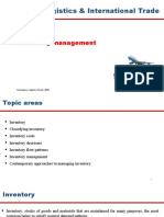 IBS3002 Logistics & International Trade: Inventory Management