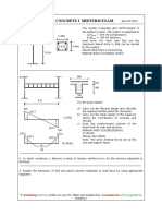 Reinforced Concrete I Midterm Exam: G+Q G+Q G+Q