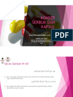 Konsep Serbuk Dan Kapsul: Dyani Primasari Sukamdi, M.SC., Apt