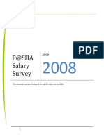P@SHA Salary Survey 2008 Jan19