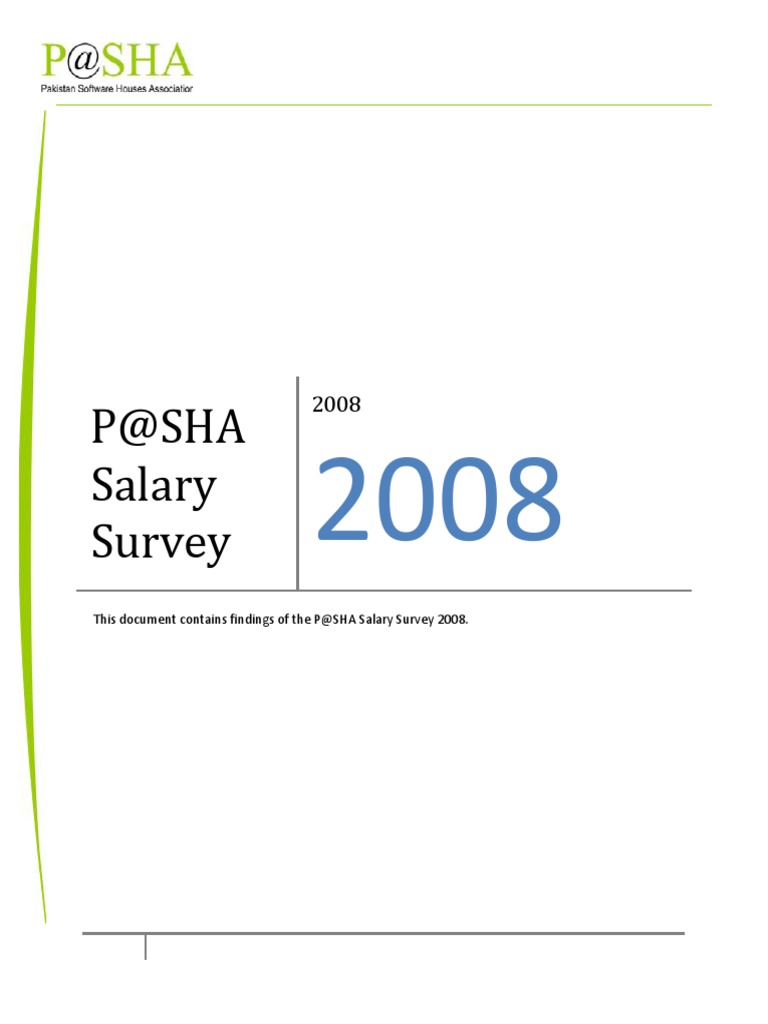 P sha salary survey 2008 jan19 pdf computer programming salary