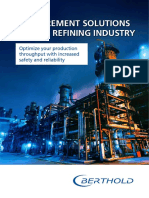 Measurement Solutions For The Refining Industry