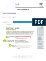 Como Criar Seu ORCID: 1. Acesse o Link