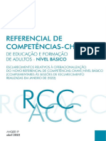 ANQEP - Referencial Competências-chave - Formação de Adultos - Nível Básico (2022)