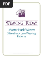 How To Weave Huck