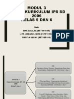 Modul 3 Esensi Kurikulum Ips SD 2006 Kelas 5 Dan 6
