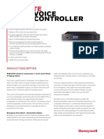 8 Zone Voice Alarm Controller: Evaclite