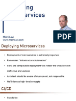 Deploying Microservices: CI/CD, Containers, and Kubernetes