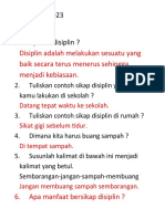 Disiplin Adalah Melakukan Sesuatu Yang Baik Secara Terus Menerus Sehingga Menjadi Kebiasaan