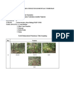 Praktikum Analisis Struktur Komunitas Tumbuhan