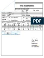 Test Report of Coarse Aggrigate (10-20MM) - Kasongo